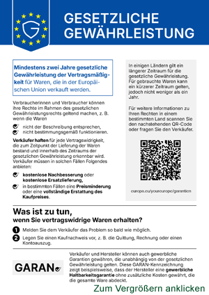 Gewaehleistungslabel - click to enlarge